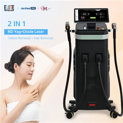 1800 W 1600 W Potrójna fala 808 nm Depilacja laserowa z diodą laserową